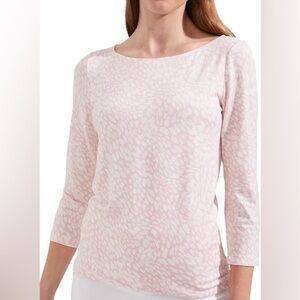 Hobbs London sonya printed top XL